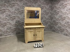  nr.7024 Schmink tische/Make up tisch/Kommode mit spiegel antik weichholz 