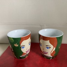 Jacobs Ritzenhoff 15 Edition 2x Kaffeebecher „Wecke Deine Träume“ Evas Café, Neu