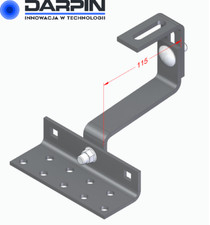 A2 Dachhaken verstellbar Dachpfannen PV Photovoltaik Solar 115mm / 5mm Edelstahl