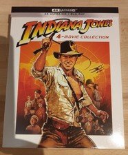 INDIANA JONES 4-MOVIE COLLECTION, 4K-UHD und Blu-ray, neuwertiger Zustand! 