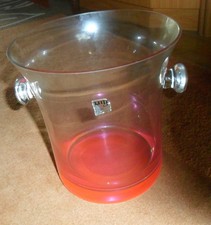 Sektkühler von Flirt - Weinkühler - Champagner - Glas mit Pink - NEUWERTIG