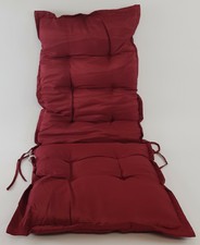 Stuhl Auflage Hochlehner Sitzkissen Polster Gartenstuhl vidaXL 314261, Neu