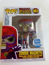 Funko Pop 663 ZOMBIE MAGNETO Funko-Shop Limited Edition Marvel Zombies