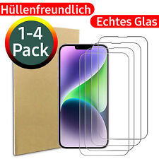 Panzerfolie Glas Passend Für iPhone 14 13 12 11 Pro Max 8 7 Plus Display Schutz