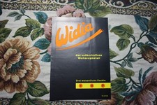 1933 Reklame Werbung 1 / Widia Krupp Essen A5Format Werkzeug Metall