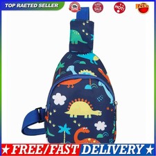 Niedliche Dinosaurierhorn Pferdedruck Brusttaschen Kinder Cartoon Mini Umhängetaschen