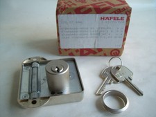 Möbelschloss Drehstangenschloss H4 Zylinder 8mm Schloß Schranktür Schloss Häfele