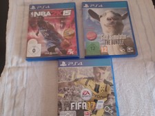 PS4 Spiele Konvolut drei Spiele NBA2K25,Goat Simulator,Fifa17