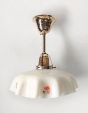 Hübsche alte Lampe Küchenlampe Lampenschirm mit Fassung