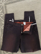 Damen Jeanshose dreamstar Gr 42 Lila Schwarz Neu