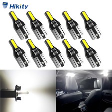 10x SMD LED T10 W 5W Lampe weiß CANBUS Innenraumbeleuchtung Glassockel 12V Licht