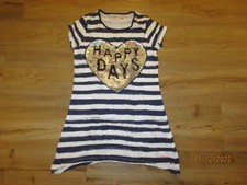 ?? Desigual T-Shirt Wendepalletten blau weiß gestrei wie Neu Gr 146 152   ??