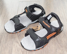 NEU Sandalen von KangaROOS Gr 37 schwarz orange Klettverschluss