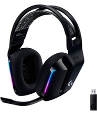 Logitech Gaming G733 LIGHTSPEED Gaming On Ear Headset Funk 7.1 Surround Schwarz