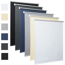 Thermorollo Klemmfix Verdunklungsrollo Seitenzugrollo Sonnenschutz Rollo #854