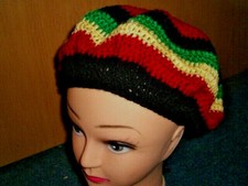 Mütze, Jamaika Reggae Mütze, ca. 55/56