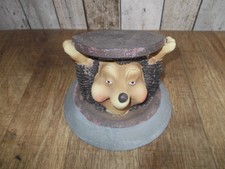 Kunstharz Gartenfigur,Maulwurf,Igel,Gartendekoration,Wetterfester Kunstharz