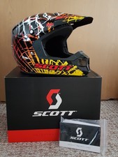 SCOTT 250 BIKER Motorradhelm Helm THOR Motorradbrille im Set Motorsport BRANDNEU