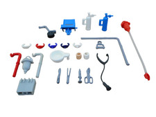 Playmobil Krankenhaus OP Werkzeug Infusion Schlauch Rettungswagen Ersatzteile