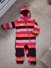 Jako-o  Softshell-Overall  Robust-Besätzen pink  Fellfleece gefüttert  80-86  NW