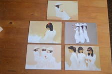 5 Drucke, asiatischen Mädchen, Karten, IKEA 2006