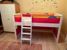 Haba Kinderhochbett Matti Buche weiß gebraucht