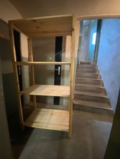 Offenes Regal Holz, Stabil, Ikea, vier Regale, gebraucht, 