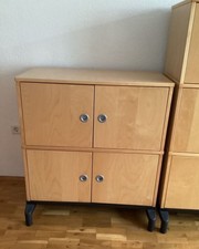 Ikea Effektiv Büro Furnier Schrank hochschrank Aktenschrank kommode holz