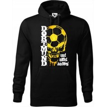 Dortmund Hoodie mit Kapuze &Tasche Pullover *HANDMADE*