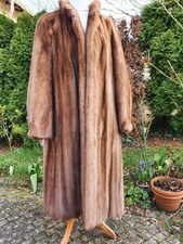 NERZMANTEL,SILBERFUCHS,PELZ,ECHT PELZ,PELZMANTEL NERZ,PELZJACKE,Gr.36-38-40