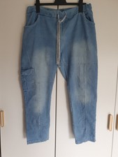 Tredy Hose Jeggings Gr. 4 Jeans Blau Glitzer Cargo