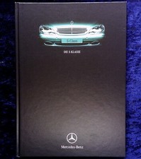 Mercedes-Benz S-Klasse W220 S 600, S 500, S430, S320 Hardcover Prospekt 11.1999