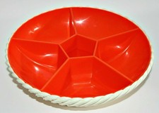 EMSA Servier Snack Schale Party Time Vintage 60er 70er Jahre Deko Kult Tisch