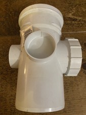 Osma Osmasoil 4S274W PVC-U 110 mm gekröntes Zugangsrohr S/S weißer Zweig - Menge: 1