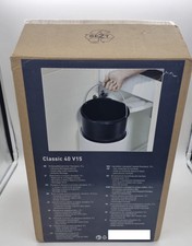 B-Ware Einbau Abfallsammler 15 L rund weiß Mülleimer Küche Schwenkeimer (824)