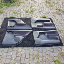 4 Türverkleidungen VW Golf 3 Vento Türpappen schwarz Tür Verkleidung 4 türer