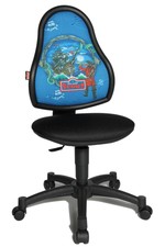 Kinderdrehstuhl Drehstuhl Bürostuhl Kind Topstar Scout schwarz/stormy sea B-Ware