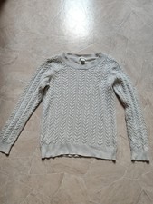 Basic H&M Pullover Pulli Strickpullover gr:s beige langarm dick