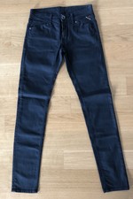 Replay Damen Hose  schwarz 87% Baumwolle wunderschön neu ohne Etikett selten top