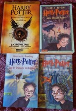 Harry Potter Sammlung Band 2, 3, 7 + Das verwunschene Kind Teil Eins und Zwei