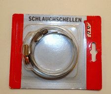 2 Stück Schlauchschellen Edelstahl Schneckengewinde DIN 3017 50 bis 70mm