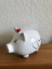 Sparschwein Braut m. Schleier Wedding Geldgeschenk Hochzeit Spardose Sparbüchse 