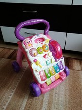  Spiel- Laufwagen mit Licht + Sound von Vtech pink 