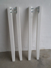 Tischbeine IKEA Holz Weiß Tischfüße Möbelbeine