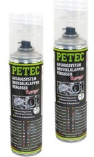 2x PETEC AGR Ventil Drosselklappenreiniger Ansaugsystem- Vergaserreiniger 500ml