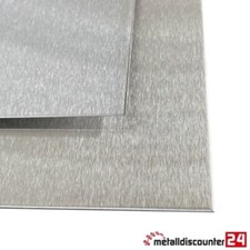 Blechstreifen Edelstahl K240 geschliffen 0,8mm Blechzuschnitt V2A Platte bis 2m