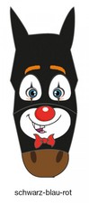 Pfiff / Gesichtsmaske mit Motiv / schwarz-blau-rot / Gr.Full / Neu / Art.101013