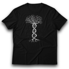 DNA Natur Baum T-Shirt 122 - 3XL 100% Baumwolle Normalgröße DTG & DTF