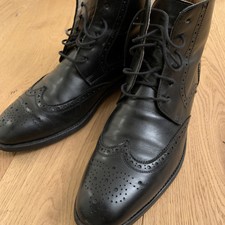 Oliver Grey Winterschuhe Budapester schwarz 43