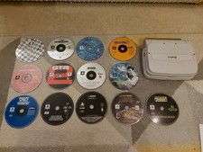 Sony Playstation ps1 Konsole & offizielle Logic 3 Screen Pad und Spielepaket